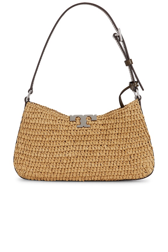 Eleanor Straw Slim Shoulder Bag