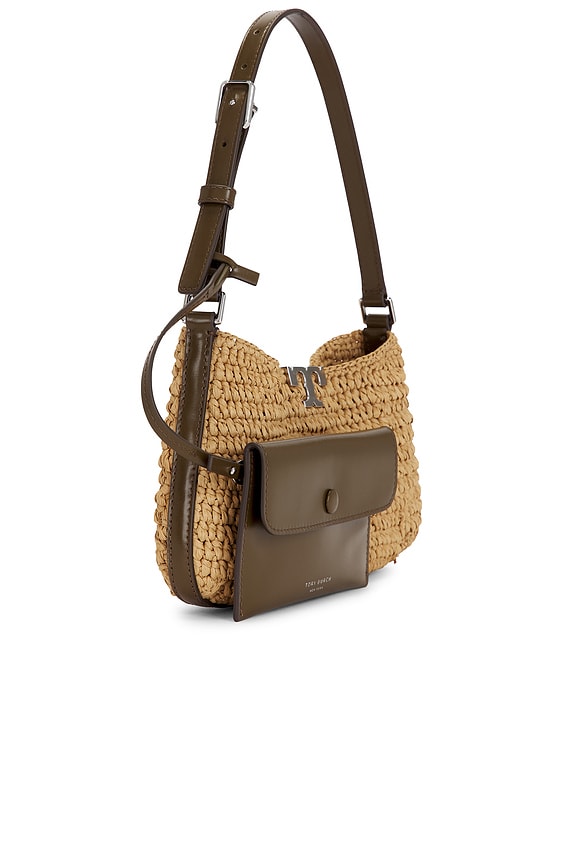 Eleanor Straw Slim Shoulder Bag