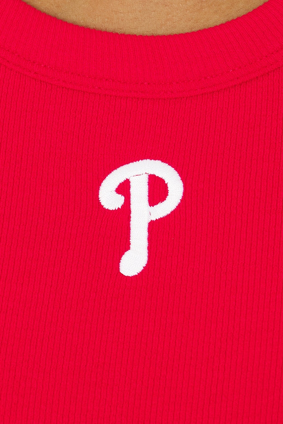 x REVOLVE Phillies Scoop Neck Rib Tank Top