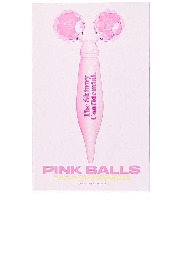 Pink Balls Facial Massager