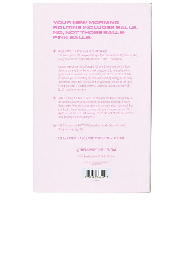 Pink Balls Facial Massager