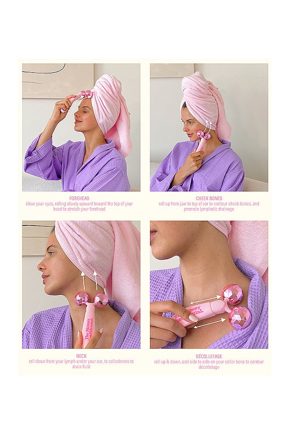 Pink Balls Facial Massager