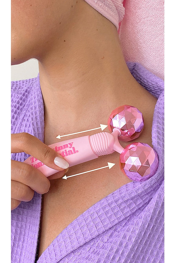 Pink Balls Facial Massager