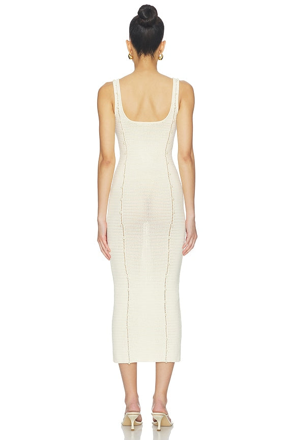 Caleyna Faux Pearl Dress
