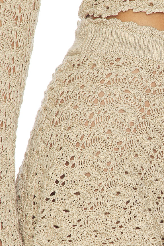 Zaylee Open Stitch Short