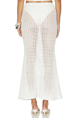 Sellia Pointelle Maxi Skirt