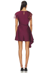 Zina Ruched Mini Dress