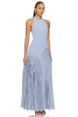 Elani Pleated Gown