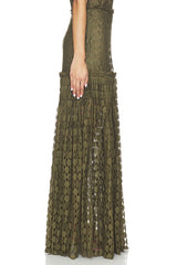 Aris Lace Maxi Skirt