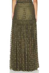 Aris Lace Maxi Skirt
