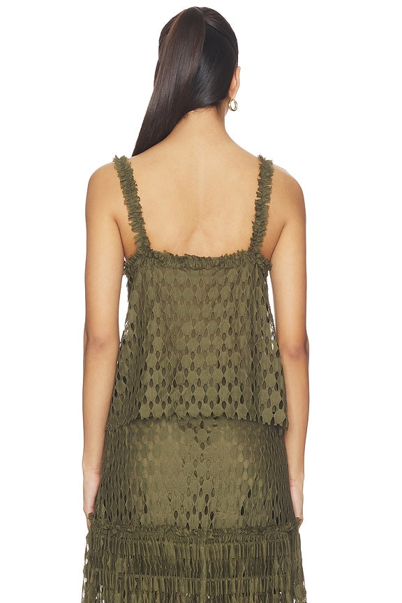 Francoise Lace Tank Top