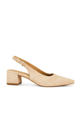 Marta Suede Slingback Pump
