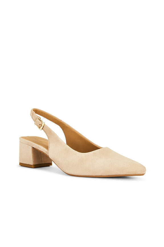 Marta Suede Slingback Pump