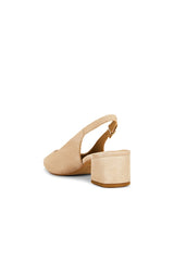 Marta Suede Slingback Pump