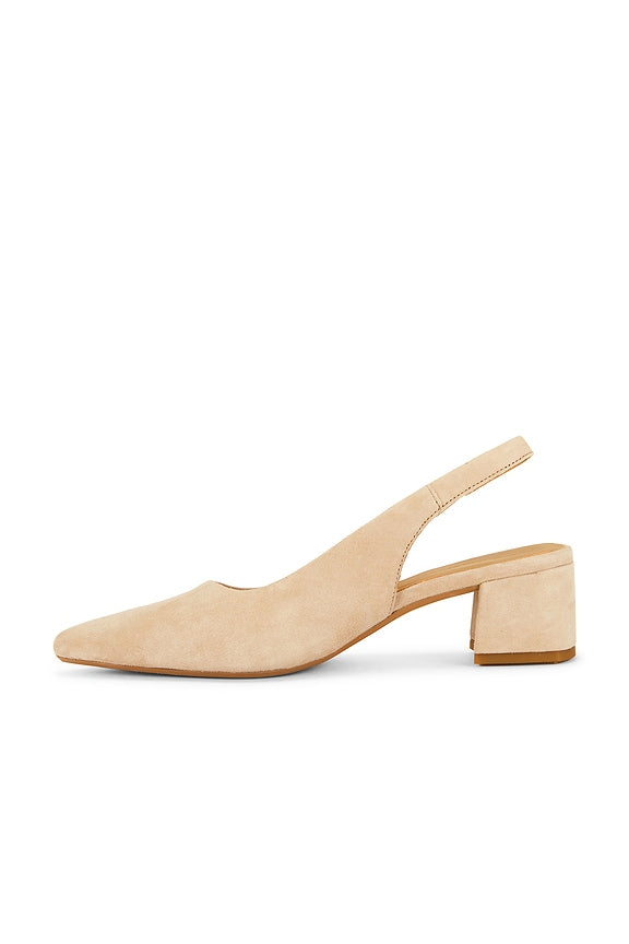 Marta Suede Slingback Pump