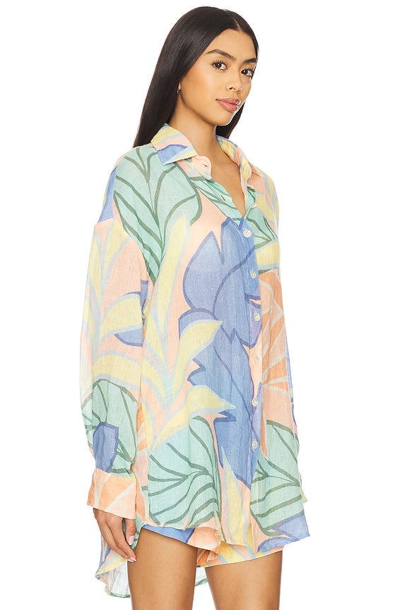 Playa Linen Boyfriend Shirt