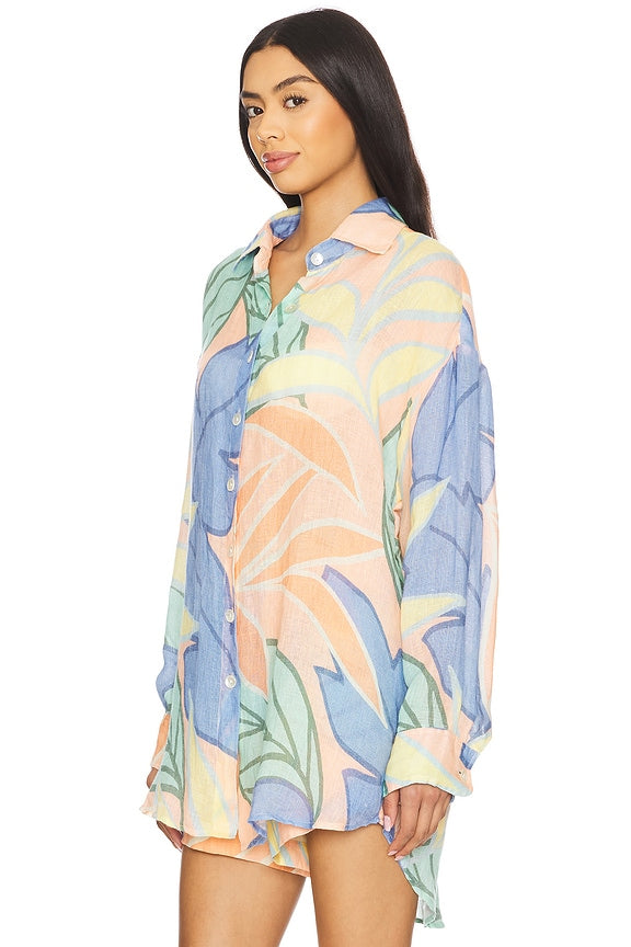 Playa Linen Boyfriend Shirt