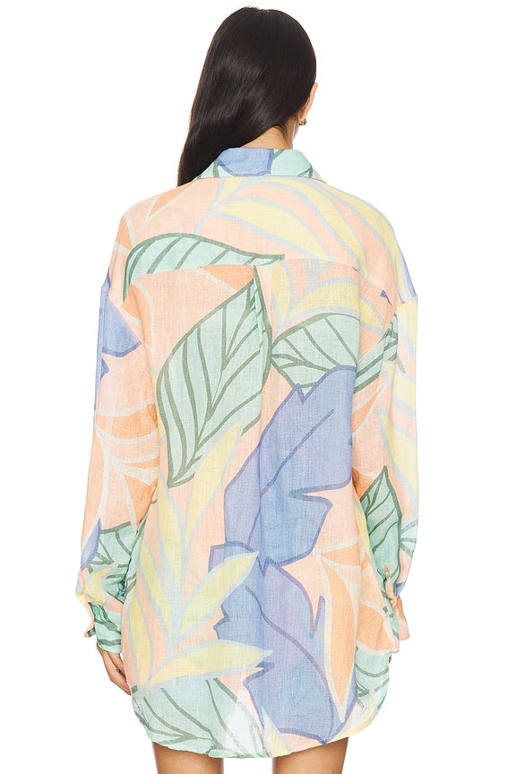 Playa Linen Boyfriend Shirt