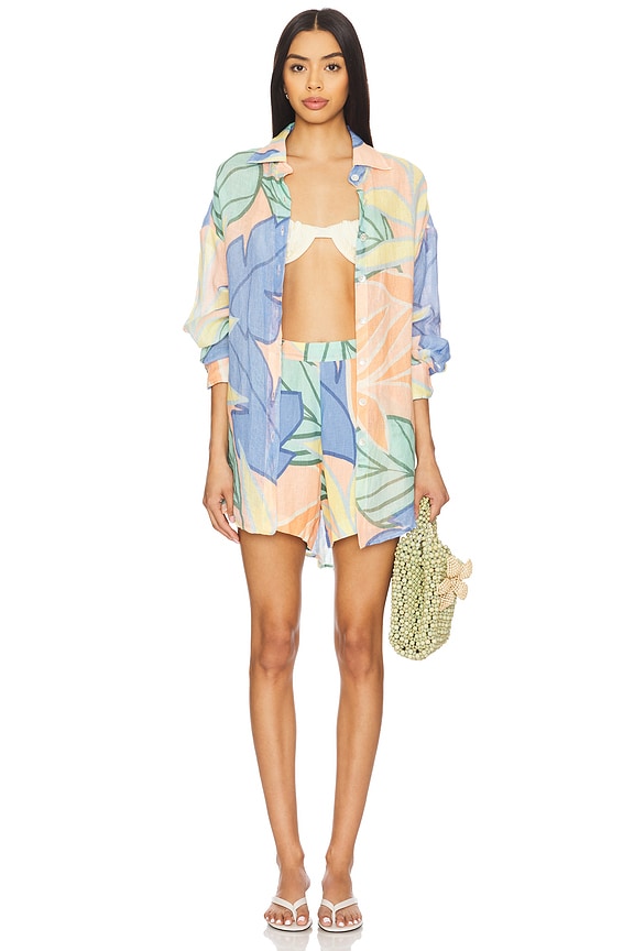 Playa Linen Boyfriend Shirt