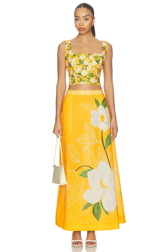 Magnolia Maxi Skirt