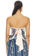 Lotus And Mallipoo Scarf Blouse