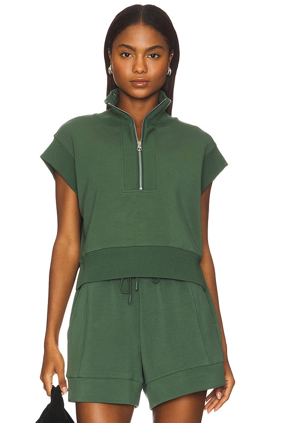 Kelly Half Zip Sweatshirt