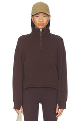 Sian Cropped Half Zip Midlayer