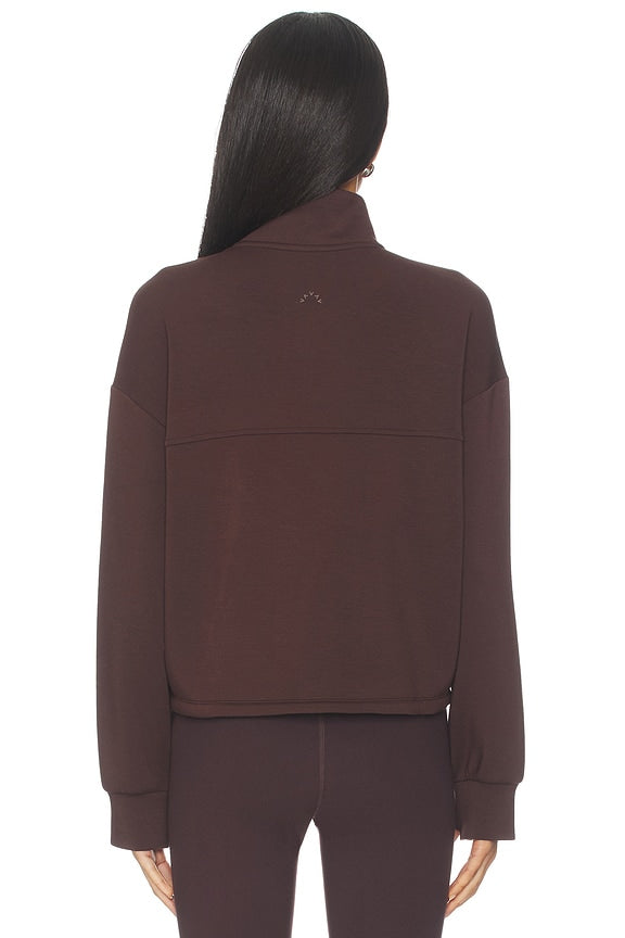 Sian Cropped Half Zip Midlayer
