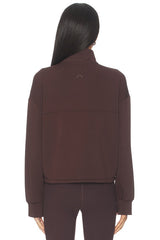 Sian Cropped Half Zip Midlayer