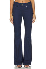 Beverly Mid Rise Skinny Flare Jeans