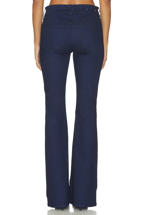 Beverly Mid Rise Skinny Flare Jeans