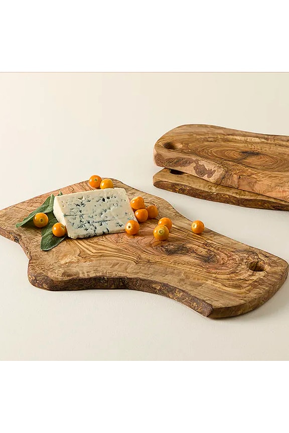 Olivewood Charcuterie Board With Hole Handle