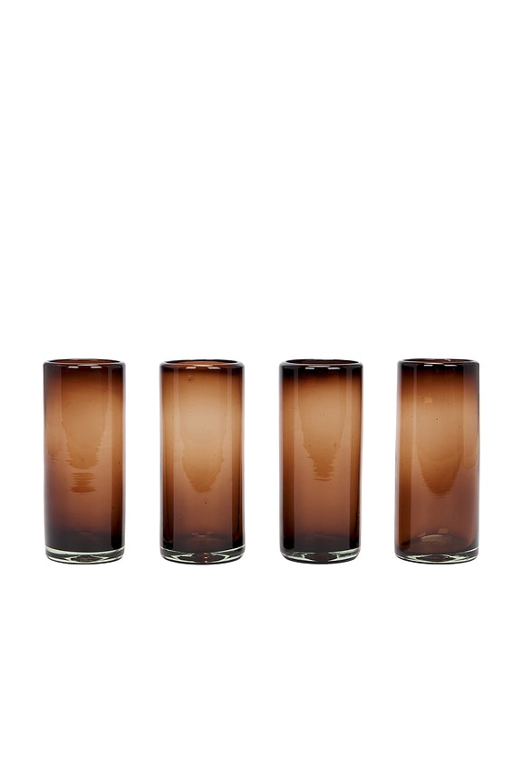 Set Of 4 Tamarind Highball Glass