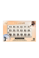 Soft &amp; Wispy Xtensions Self-stick Clusters