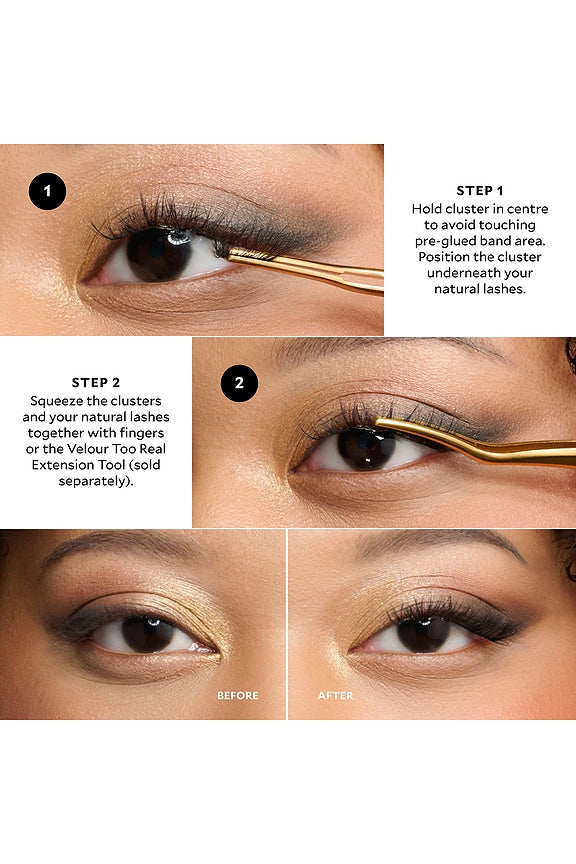 X Cgonzalez Beauty Self-stick Lash Clusters