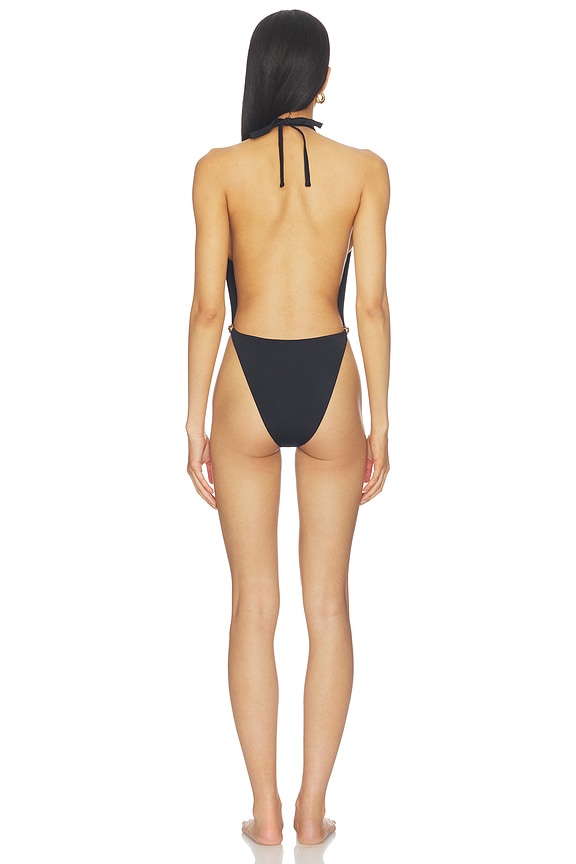 One Piece Swimsuit Lycra Vita Recycled Passante Medusa