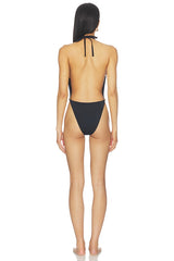 One Piece Swimsuit Lycra Vita Recycled Passante Medusa