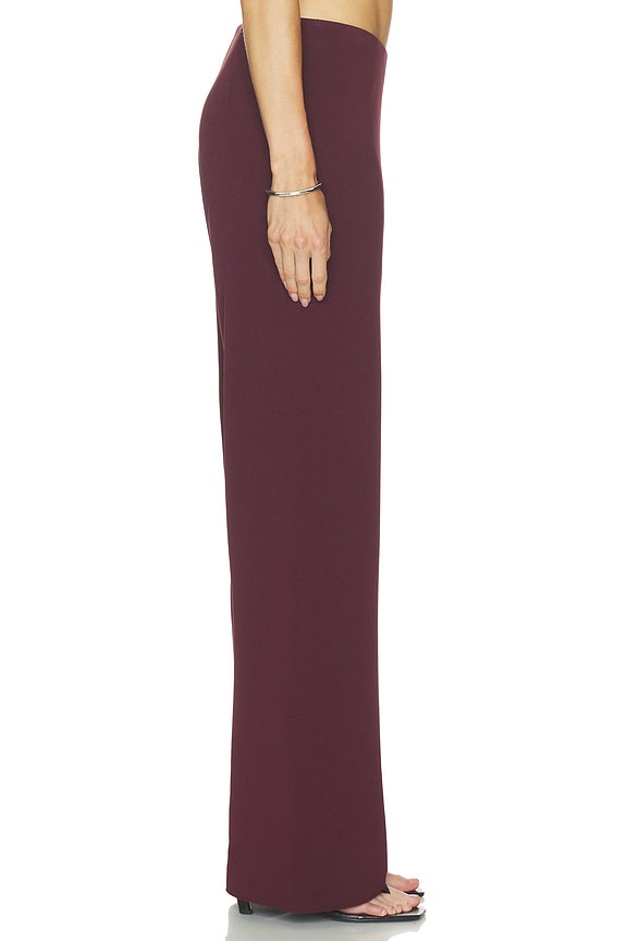 Colette High Waist Crepe Bias Pant