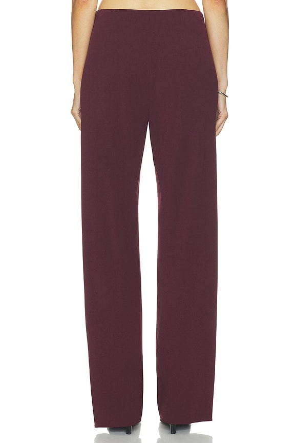 Colette High Waist Crepe Bias Pant