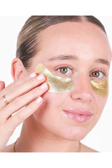 Baggage Claim Gold Eye Mask 6 Pack