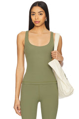 Kenzie Micro Rib Shelf Tank