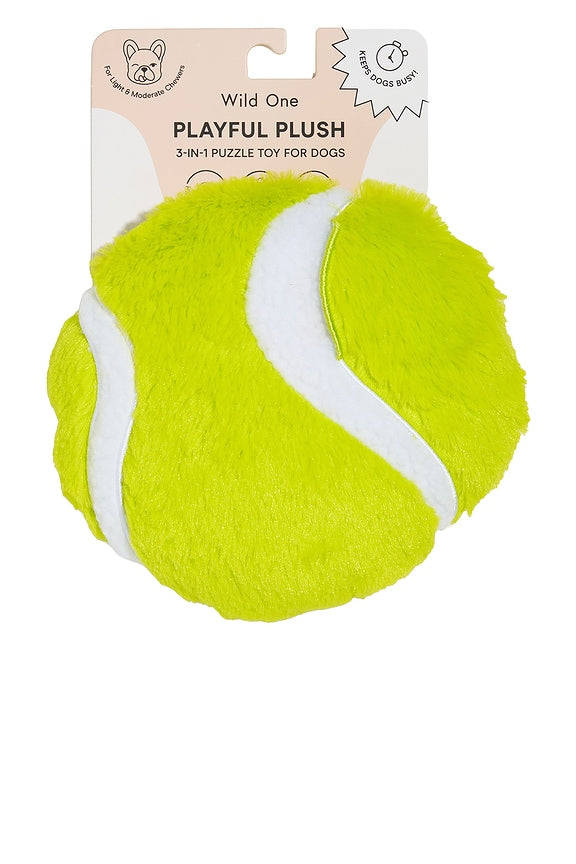 Tennis Ball Playful Plush Toy