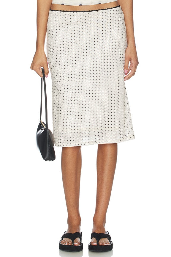 Mesh Midi Skirt