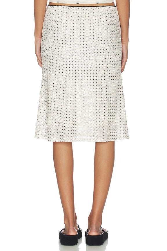 Mesh Midi Skirt