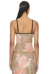 Mesh Camisole Top