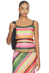 Mesh Camisole Top