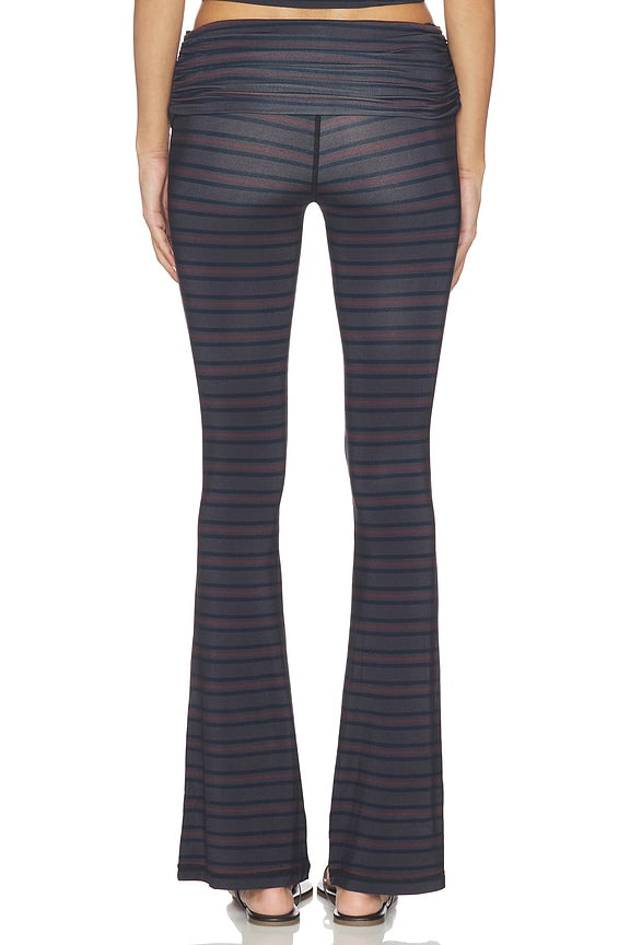 Fold Over Flare Legging