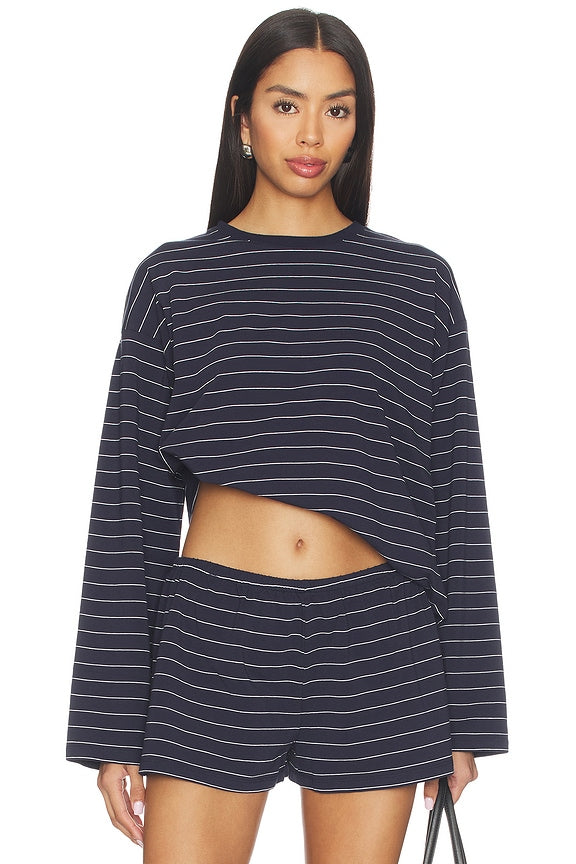 Long Sleeve Boxy Shirt