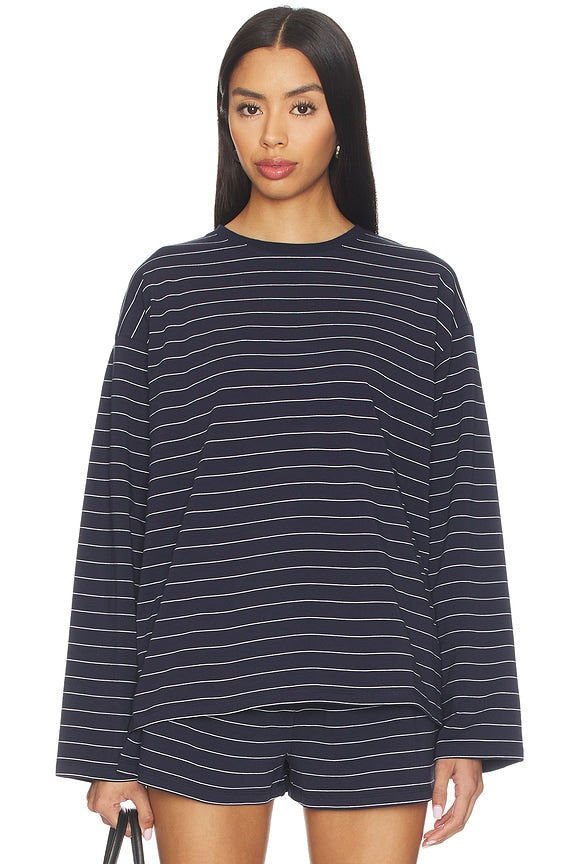 Long Sleeve Boxy Shirt