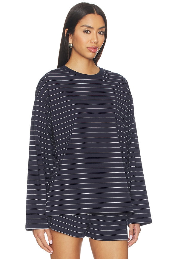 Long Sleeve Boxy Shirt